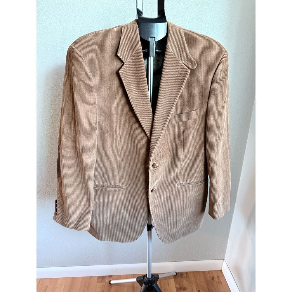 Lauren Ralph Lauren Mens Corduroy Sports Jacket Blazer Schoolboy Elbow Patch 42R